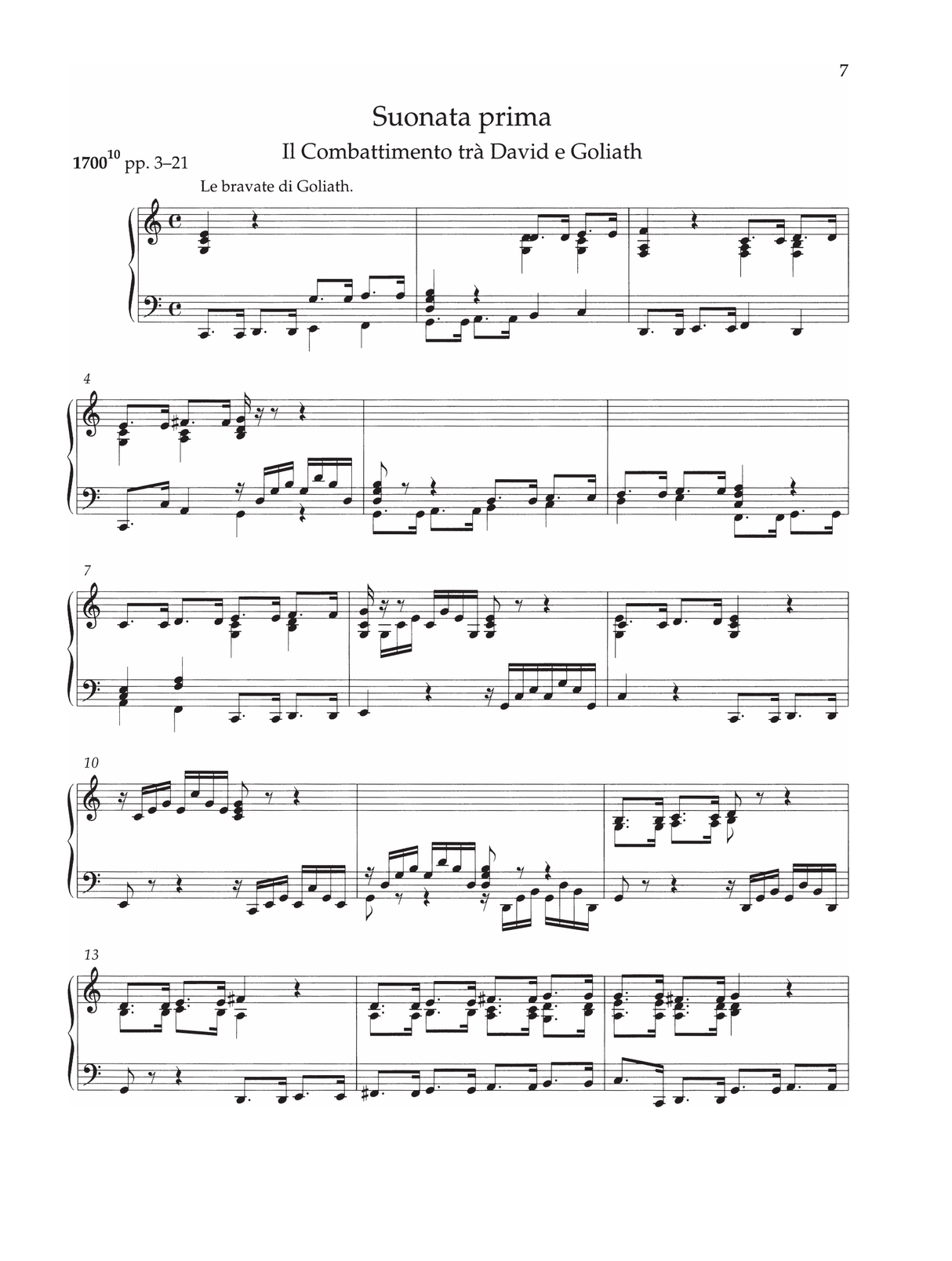 Kuhnau: 6 Biblical Sonatas