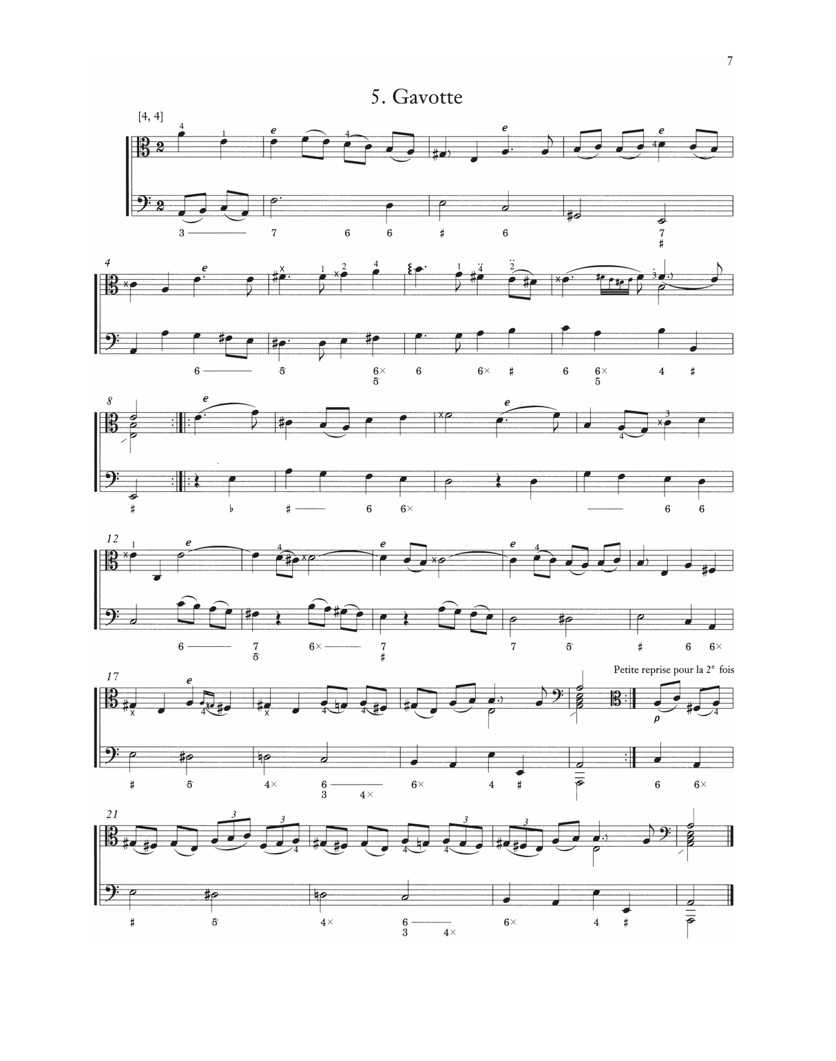 Marais: Pièces de viole, Cinquième Livre (1725)