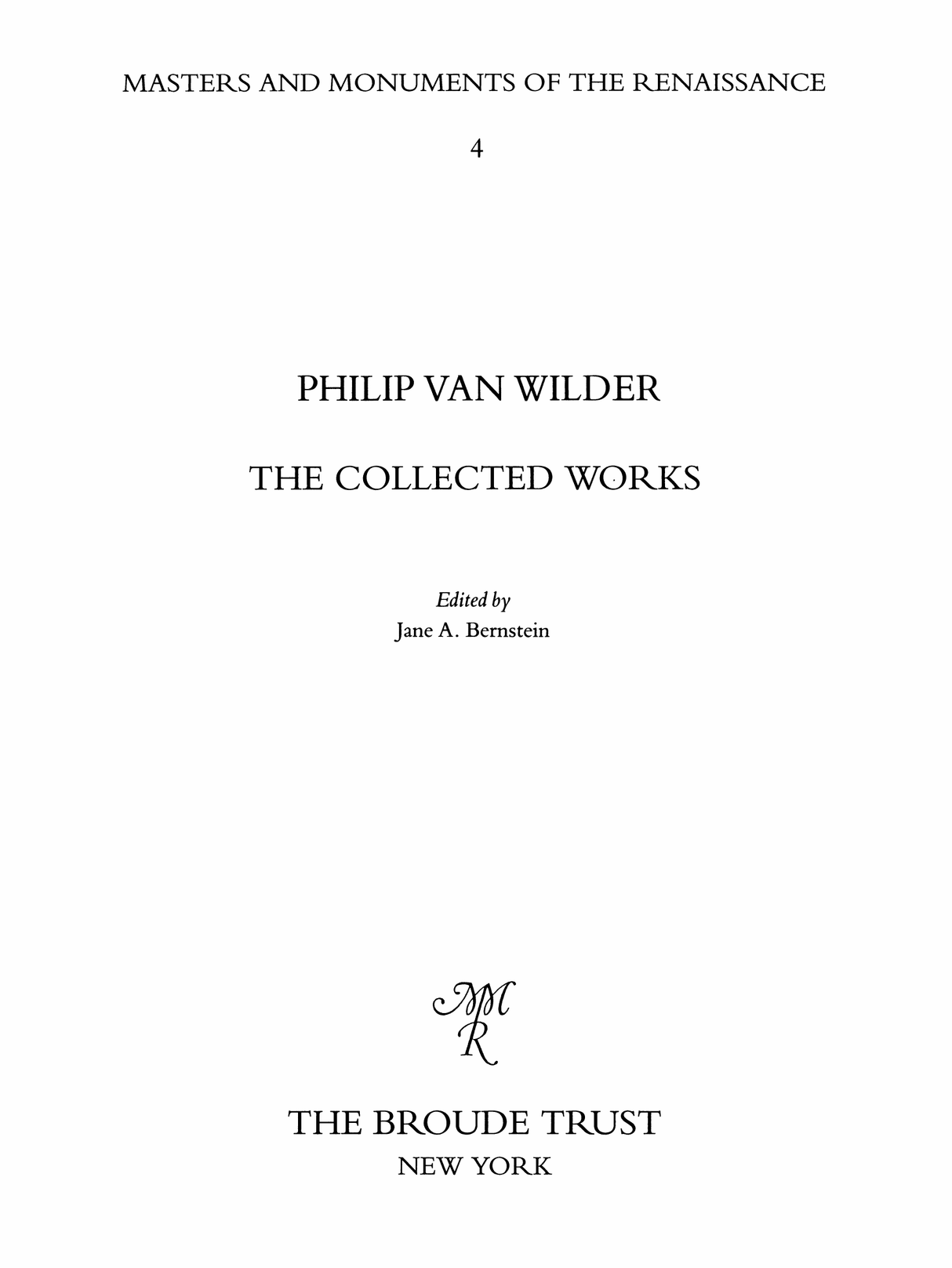 Van Wilder: Collected Works in Two Volumes