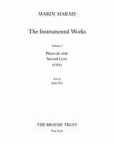 Marais: Pièces de viole, Second Livre (1701)