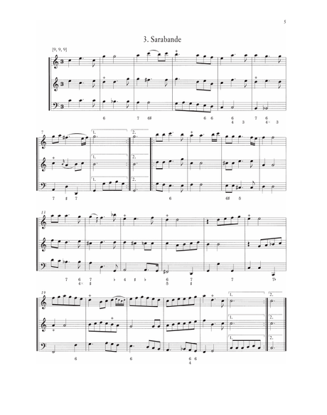 Marais: Pièces en trio