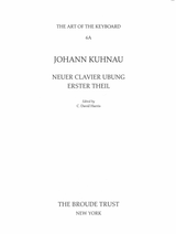 Kuhnau: Clavier Ubung, Erster Teil